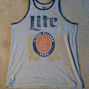 Miller Lite tank